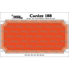 Crealies Cardzz Slimline H ticket CLCZ188 10x20,5cm (115634/5288) *