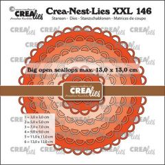 Crealies Crea-Nest-Lies XXL Cirkels grote open schulprand CLNestXXL146 max. 13 x 13 cm (115634/0146) *