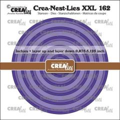 Crealies Crea-Nest-Lies XXL Inchies cirkel CLNestXXL162 max. 5,125 x 5,125 inch (115634/1162) *