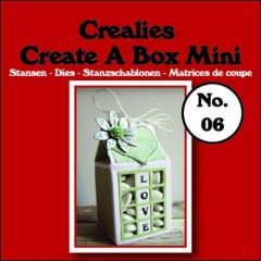 Crealies Create A Box Mini no. 06 Melkpak 105x125mm / CCABM06 (115634/1908) *