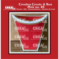 Crealies Create A Box Mini no. 23 Staand Mini no. 23 kussendoosje CCABM23 7x9,7x3,8cm (115634/1923) *