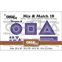 Crealies Mix&Match 19 CLMix19 44x38mm (115634/4719) *