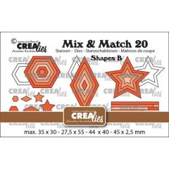 Crealies Mix&Match 20 CLMix20 27,5x55mm (115634/4720) *
