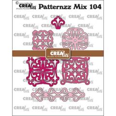 Crealies Patternzz dies Patternzz Mix Barbara CLPATMIX104 *