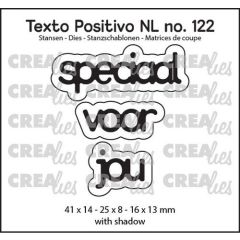 Crealies Texto Positivo speciaal voor jou - NL (H) 41x14 - 25x8 - 16x13mm (POSNL122) *