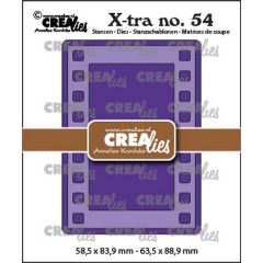 Crealies Xtra no. 54 ATC Filmstrip CLXtra54 63,5x88,9mm (115634/0874) *