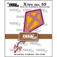 Crealies Xtra no. 55 Vlieger CLXtra55 46x66mm (115634/0875) *
