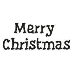 Clearstamp - Marianne Design - Merry Christmas (CS0896) (AFGEPRIJSD)