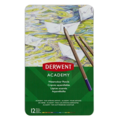 Derwent - Academy Aquarelpotloden Set 12 stuk (DAC2301941) *