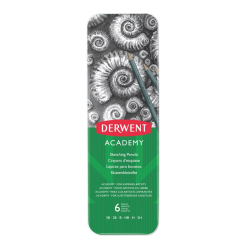 Derwent - Academy Sketching Set van 6 Potloden (DAC2301945) *