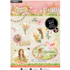 Studio Light • Spring Meadow Die-cut Paper Pad Paper elements (SL-SM-DCPP268) *
