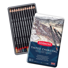 Derwent Houtskool Potloden 12 Stuk (DCT2301690) *