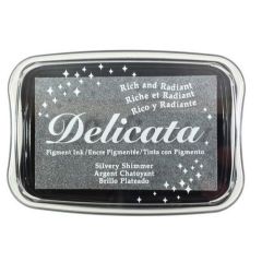 Delicata inktkussen Metallic Silvery Shimmer (DE-000-192)