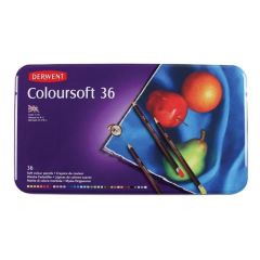 Derwent Coloursoft Blik (36 stuks) (DCS0701028)