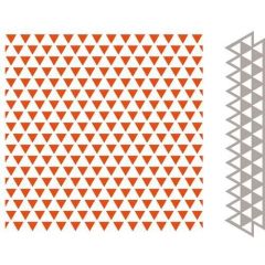 Marianne Design - Embossing folder + Die Driehoeken (DF3428) *
