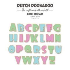Dutch Doobadoo Card Art Alfabet 10 cm 470.784.257 *