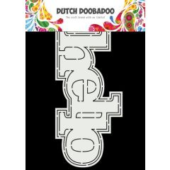 Dutch Doobadoo Card Art Hello (Eng) 470.784.059*