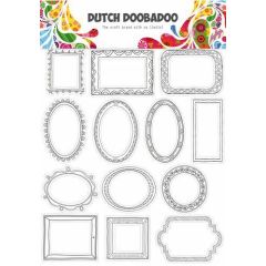 Dutch Doobadoo Dutch Paper Art buzz cut doodle frames A5 (474.007.014)