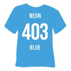 POLI-FLEX PREMIUM Flexfolie 30cm Breed Neon-Blue (403)