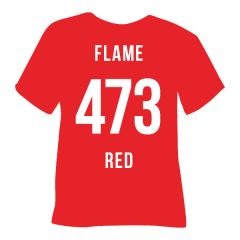 POLI-FLEX PREMIUM Flexfolie 30cm Breed Flame-Red (473)
