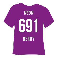 POLI-FLEX PREMIUM Flexfolie 30cm Breed Neon-Berry (691)