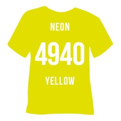 POLI-FLEX TURBO Flexfolie 14cm x 100cm Neon-Yellow (4940)