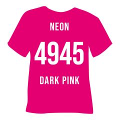 POLI-FLEX  - TURBO Flexfolie - 14 cm x 100 cm - Neon-Dark-Pink (4945)