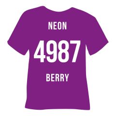 POLI-FLEX TURBO Flexfolie DIN A4 Neon-Berry (4987)