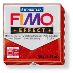 Fimo Effect glitter rood 57 GR (8010-202)