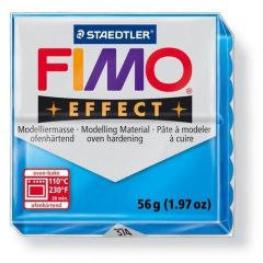 Fimo Effect - Translucent blauw 57g - (8020-374)