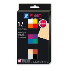 Fimo Professional colour pack 12 basis kleuren (8043 C12-1)