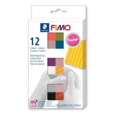 Fimo soft colour pack 12 fashion colours (8023 C12-5)