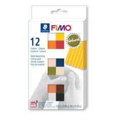 Fimo soft colour pack 12 natural colours (8023 C12-4)