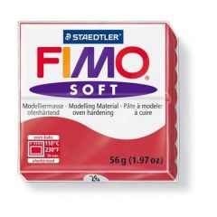 Fimo Soft kersenrood 57 GR (8020-26)