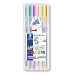 Fineliner Triplus 0.3MM 6st. box (334 SB6CS1)