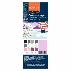 Florence • Cardstock Papier Glad 11,4x30,5cm Winter (2926-401)