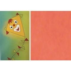 Folia Vliegerpapier oranje 70x100cm (88120-40)