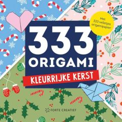 Forte Boek - 333 Origami Kleurrijke kerst (118871/0199) *