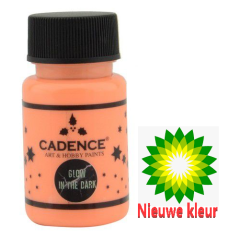 Cadence Glow in the dark Oranje 0580 50ml (301250/0580)  - OPRUIMING