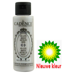 Cadence Hi-lite metallic verf Blauw 0369 70 ml (301218/0369) - OPRUIMING