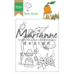 Marianne D Clear Stamp Hetty`s Fairy house HT1641 15,5 x 10,5 cm*