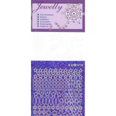 Jewelly - Lace snowflake stickerset (AFGEPRIJSD)