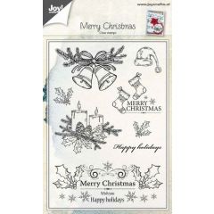 Joy! Crafts Clear stempel - Kerst hulst (006410/0443)*