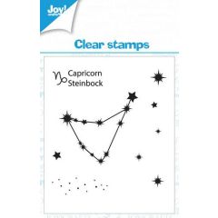 Joy! Crafts Clearstamp 7x7 cm - Capricorn - Steenbok KreativDsein Design (006410/0564)*