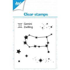Joy! Crafts Clearstamp 7x7 cm - Gemini - Tweeling KreativDsein Design (006410/0557)*