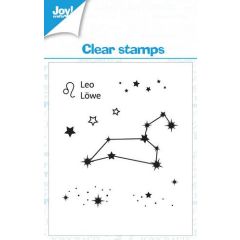Joy! Crafts Clearstamp 7x7 cm - Leo - Leeuw KreativDsein Design (006410/0559)*
