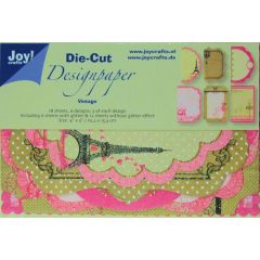 Joy! Crafts Die Cut Design Paper (18vel) Vintage*