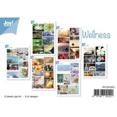 Joy! Crafts Knipvellen  - Wellness A4 - 12 vel - 2x6 designs*