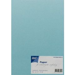 Joy! Crafts Papierset linnen structuur - licht blauw 8099/0245 A5 20 vel*