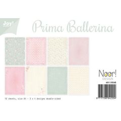Joy! Crafts Papierset - Noor - Prima Ballerina A4 - 4x3 vel  - dubbelzijdig - 200 gr.*